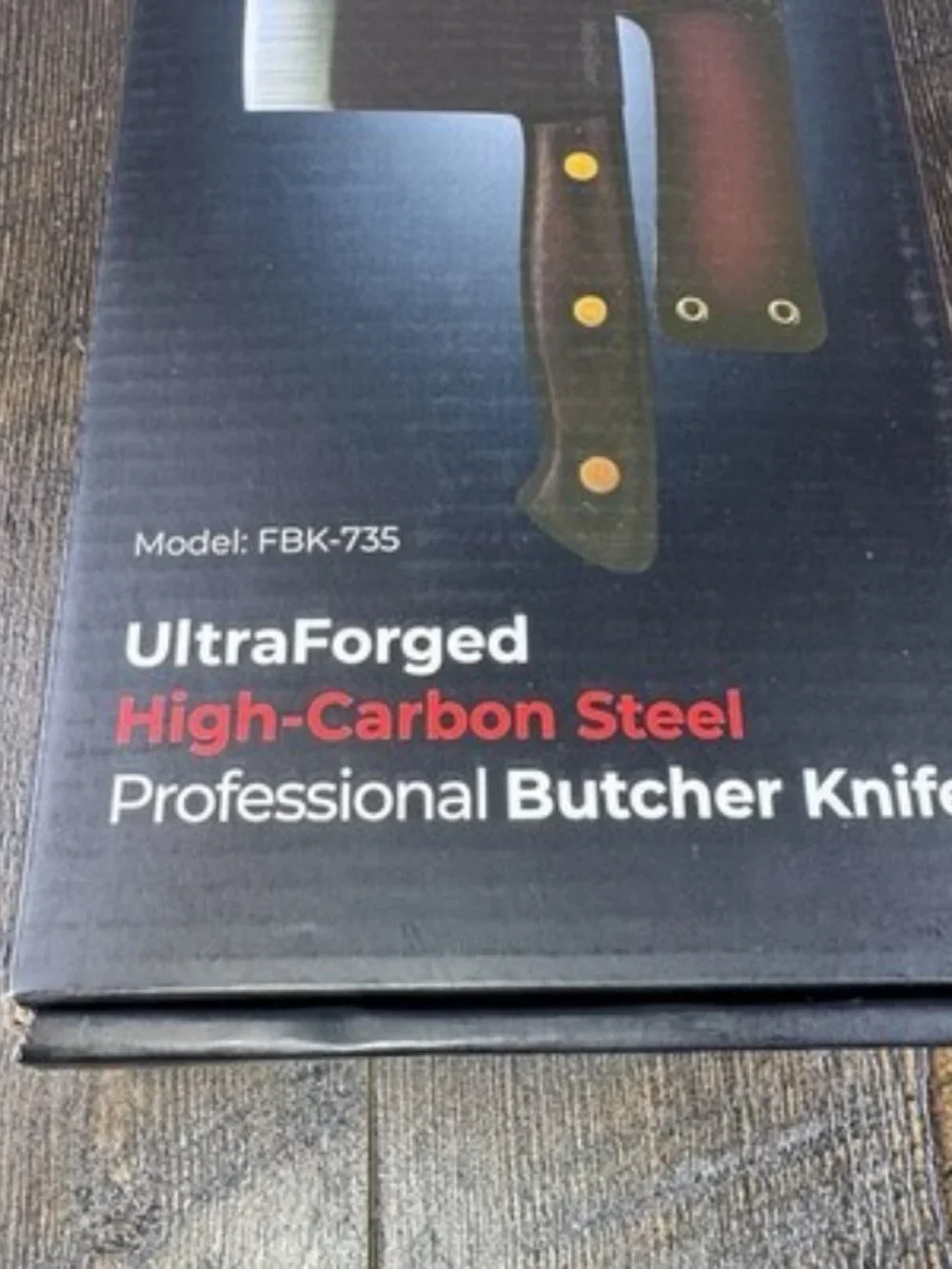 Mueller Ultra Forged High Carbon Steel Professional Butcher Knife Cleaver